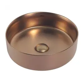 РАКОВИНА НАКЛАДНАЯ ABBER BEQUEM AC2108MRG РОЗОВОЕ ЗОЛОТО МАТОВОЕ