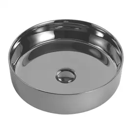 РАКОВИНА НАКЛАДНАЯ ABBER BEQUEM AC2109GS СЕРЕБРО