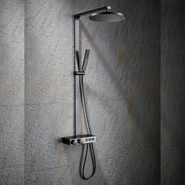 КОМПЛЕКТ СМЕСИТЕЛЬ ДУШЕВАЯ СТОЙКА B&W U7815GM