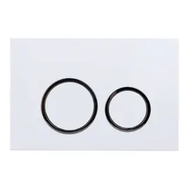 КЛАВИША ДЛЯ ИНСТАЛЛЯЦИИ ESBANO KRG-11GW ГЛЯНЦЕВЫЙ БЕЛЫЙ