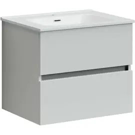 ТУМБА ПОДВЕСНАЯ SANCOS URBAN 590Х450Х550, C ДВУМЯ ЯЩИКАМИ ОСНАЩЕННЫМИ ДОВОДЧИКАМИ, БЕЛЫЙ ГЛЯНЕЦ , АРТ. UR60W