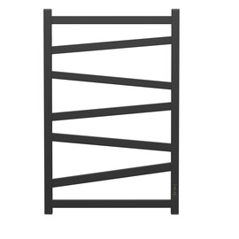 ПОЛОТЕНЦЕСУШИТЕЛЬ ЭЛЕКТРИЧЕСКИЙ POINT ФЕНИКС PN15858B П7 500X800, ЧЕРНЫЙ