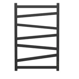 ПОЛОТЕНЦЕСУШИТЕЛЬ ЭЛЕКТРИЧЕСКИЙ POINT ФЕНИКС PN15858B П7 500X800, ЧЕРНЫЙ