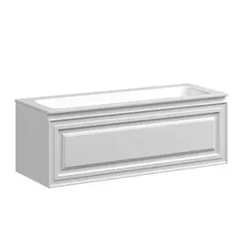 ТУМБА ПОДВЕСНАЯ SANCOS VERY C ОДНИМ ЯЩИКОМ ОСНАЩЕННЫМ ДОВОДЧИКАМИ, BIANCO, 1195Х445Х406