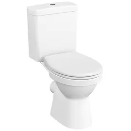 НАПОЛЬНЫЙ БЕЗОБОДКОВЫЙ УНИТАЗ VITRA S10 SMOOTHFLUSH C ТЕРМОПЛАСТОВЫМ СИДЕНЬЕМ МИКРОЛИФТ