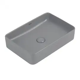 РАКОВИНА НАКЛАДНАЯ ABBER RECHTECK AC2207MG СЕРАЯ МАТОВАЯ