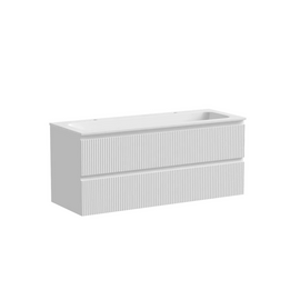 Тумба подвесная SANCOS Snob T 1195х445х500, c двумя ящиками оснащенными доводчиками, Bianco, арт.SNT120W купить за 32590 руб.
