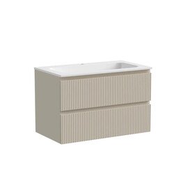 ТУМБА ПОДВЕСНАЯ SANCOS SNOB T 790Х445Х500, C ДВУМЯ ЯЩИКАМИ ОСНАЩЕННЫМИ ДОВОДЧИКАМИ, BEIGE SOFT , АРТ.SNT80CE