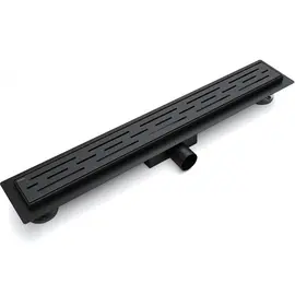 ЖЕЛОБ ДУШЕВОЙ ESBANO META РЕШЕТКА RAIN ДЛИНА 60 СМ МАТОВЫЙ ЧЕРНЫЙ