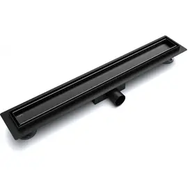 ЖЕЛОБ ДУШЕВОЙ ESBANO META РЕШЕТКА TILE ДЛИНА 80 СМ МАТОВЫЙ ЧЕРНЫЙ