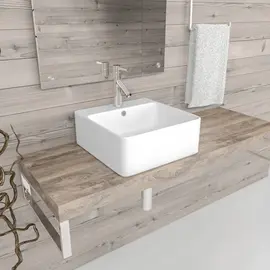 РАКОВИНА НАКЛАДНАЯ ESBANO CIRCON-40 БЕЛАЯ