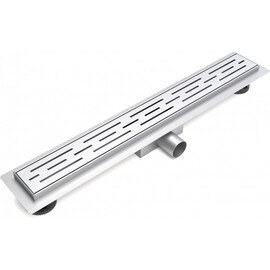 ЖЕЛОБ ДУШЕВОЙ ESBANO META РЕШЕТКА RAIN ДЛИНА 80 СМ МАТОВЫЙ ХРОМ