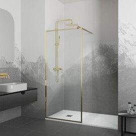 ДУШЕВАЯ ПЕРЕГОРОДКА RGW WA-12G + ДУШЕВАЯ СТОЙКА RGW SP-33G