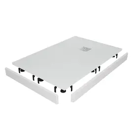 ДУШЕВОЙ ПОДДОН ПРЯМОУГОЛЬНЫЙ RGW ST-W БЕЛЫЙ (КОМПЛЕКТ)