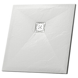 ДУШЕВОЙ ПОДДОН КВАДРАТНЫЙ RGW ST-W БЕЛЫЙ