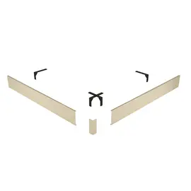 ЭКРАН ДЛЯ ДУШЕВОГО ПОДДОНА RGW N/ST-01 BE