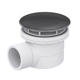 СИФОН ДЛЯ ДУШЕВЫХ ПОДДОНОВ RGW VELPLEX QYD-06 ГРАФИТ