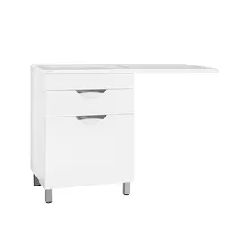 ТУМБА STYLE LINE "ЖАСМИН 60" (1 ЯЩ.) С КОРЗИНОЙ, КОСМОС/ДАЛЛАС 120, ЛЮКС PLUS