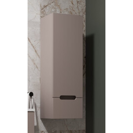 КОЛОННА ПОДВЕСНАЯ STYLE LINE "МАТИС" 36 СМ, 1 ЯЩИК, ТАУП ТЕМНЫЙ, PLUS, ЭМАЛЬ