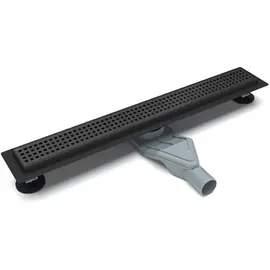 ЖЕЛОБ ДУШЕВОЙ ESBANO COMBI РЕШЕТКА NICE МАТОВЫЙ ЧЕРНЫЙ ДЛИНА 70 СМ