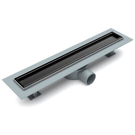 ЖЕЛОБ ДУШЕВОЙ ESBANO ECO РЕШЕТКА TILE МАТОВЫЙ ЧЕРНЫЙ ДЛИНА 70 СМ