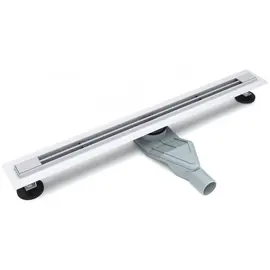 ЖЕЛОБ ДУШЕВОЙ ESBANO SLIM РЕШЕТКА LINE МАТОВЫЙ ХРОМ ДЛИНА 60 СМ