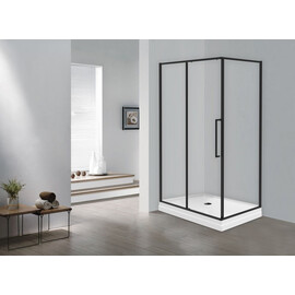 ОГРАЖДЕНИЕ ДУШЕВОЕ ESBANO ESS-108PS-B ЧЕРНЫЙ