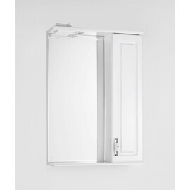 ЗЕРКАЛЬНЫЙ ШКАФ STYLE LINE ОЛЕАНДР-2 55/С, БЕЛЫЙ