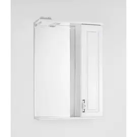 ЗЕРКАЛЬНЫЙ ШКАФ STYLE LINE ОЛЕАНДР-2 55/С, БЕЛЫЙ