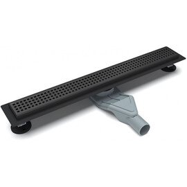 ЖЕЛОБ ДУШЕВОЙ ESBANO COMBI РЕШЕТКА NICE МАТОВЫЙ ЧЕРНЫЙ ДЛИНА 60 СМ