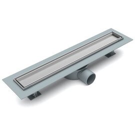 ЖЕЛОБ ДУШЕВОЙ ESBANO ECO РЕШЕТКА TILE МАТОВЫЙ ХРОМ ДЛИНА 50 СМ