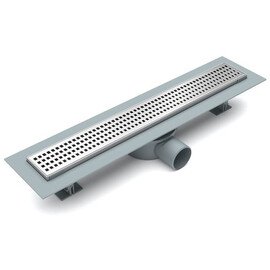 ЖЕЛОБ ДУШЕВОЙ ESBANO ECO РЕШЕТКА NICE МАТОВЫЙ ХРОМ ДЛИНА 50 СМ