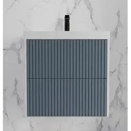 ТУМБА ПОДВЕСНАЯ STYLE LINE "СТОКГОЛЬМ 60", CLASSIC 60, (2 ЯЩ.) ГРАФИТ СОФТ, PUSH