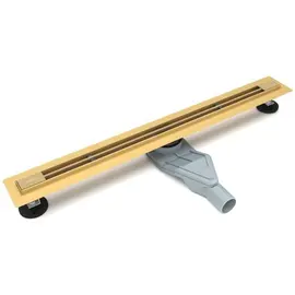 ЖЕЛОБ ДУШЕВОЙ ESBANO SLIM РЕШЕТКА LINE ЗОЛОТОЙ ДЛИНА 70 СМ