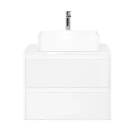 ТУМБА ПОДВЕСНАЯ STYLE LINE "МОНАКО 70" (2 ЯЩ.), ГАММА 56, ОСИНА БЕЛ /БЕЛ ЛАКОБЕЛЬ, PLUS