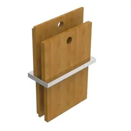 МОДУЛЬ С 2-МЯ РАЗДЕЛОЧНЫМИ ДОСКАМИ KANTERA PANAMA SLIM STEEL, PSR 003