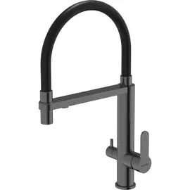 СМЕСИТЕЛЬ ДЛЯ МОЙКИ KANTERA CRYSTAL 32 KTR032-BP (BLACK PEARL)