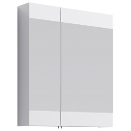 AQWELLA "БРИГ" ШКАФ-ЗЕРКАЛО, ЦВЕТ БЕЛЫЙ, BR.04.07/W