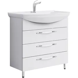 AQWELLA "АЛЛЕГРО" ТУМБА ПОД УМЫВАЛЬНИК, ЦВЕТ БЕЛЫЙ, AGR.01.07/3