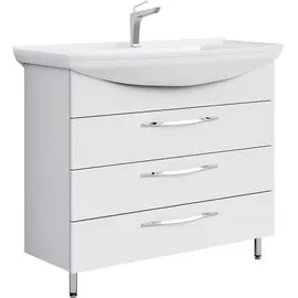 AQWELLA "АЛЛЕГРО" ТУМБА ПОД УМЫВАЛЬНИК, ЦВЕТ БЕЛЫЙ, AGR.01.10/3