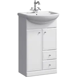 AQWELLA "БАРСЕЛОНА" ТУМБА ПОД УМЫВАЛЬНИК С ДВУМЯ ЯЩИКАМИ BA.01.05/2