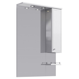 AQWELLA "БАРСЕЛОНА" ПАНЕЛЬ С ЗЕРКАЛОМ,  ШКАФЧИКОМ И ПОДСВЕТКОЙ BA.02.07