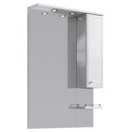 AQWELLA "БАРСЕЛОНА" ПАНЕЛЬ С ЗЕРКАЛОМ,  ШКАФЧИКОМ И ПОДСВЕТКОЙ BA.02.07