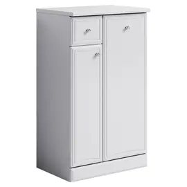 AQWELLA "БАРСЕЛОНА" ТУМБА НАПОЛЬНАЯ С ЯЩИКОМ И КОРЗИНОЙ BA.03.05