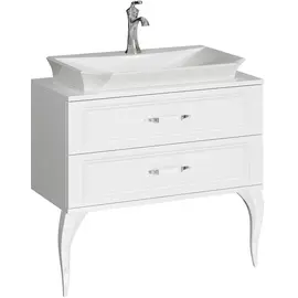 AQWELLA "LADONNA" ТУМБА ПОД УМЫВАЛЬНИК, ЦВЕТ БЕЛЫЙ LAD0108W