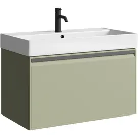 AQWELLA "PURE" ТУМБА ПОД УМЫВАЛЬНИК, ЦВЕТ ШАЛФЕЙ ЗЕЛЕНЫЙ, PUR0108SH