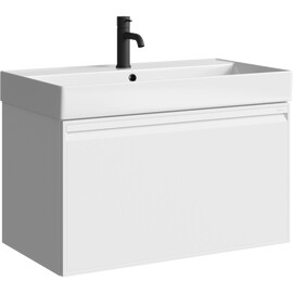 AQWELLA "PURE" ТУМБА ПОД УМЫВАЛЬНИК, ЦВЕТ БЕЛЫЙ, PUR0108WM