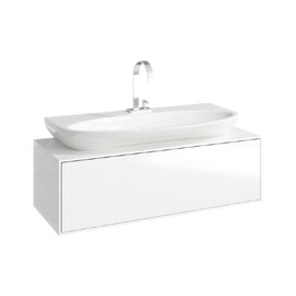 AQWELLA "GENESIS" ТУМБА ПОД УМЫВАЛЬНИК, ЦВЕТ БЕЛЫЙ, GEN0110W