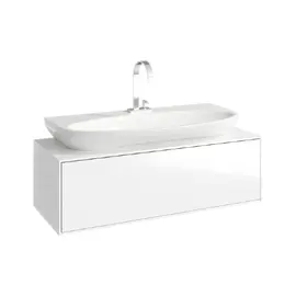 AQWELLA "GENESIS" ТУМБА ПОД УМЫВАЛЬНИК, ЦВЕТ БЕЛЫЙ, GEN0110W