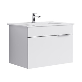 AQWELLA "БРИГ" ТУМБА ПОД УМЫВАЛЬНИК ПОДВЕСНАЯ, ЦВЕТ БЕЛЫЙ, BR.01.07/1/W